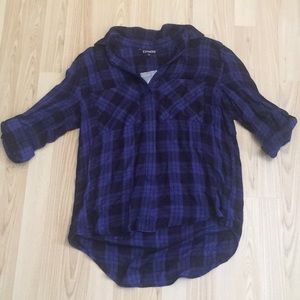 Plaid flannel shirt